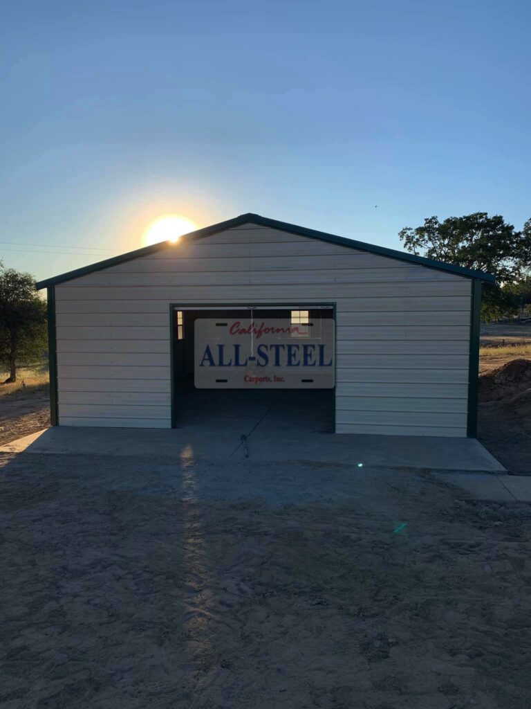 CASTW006 Triple Wide Carport California All Steel