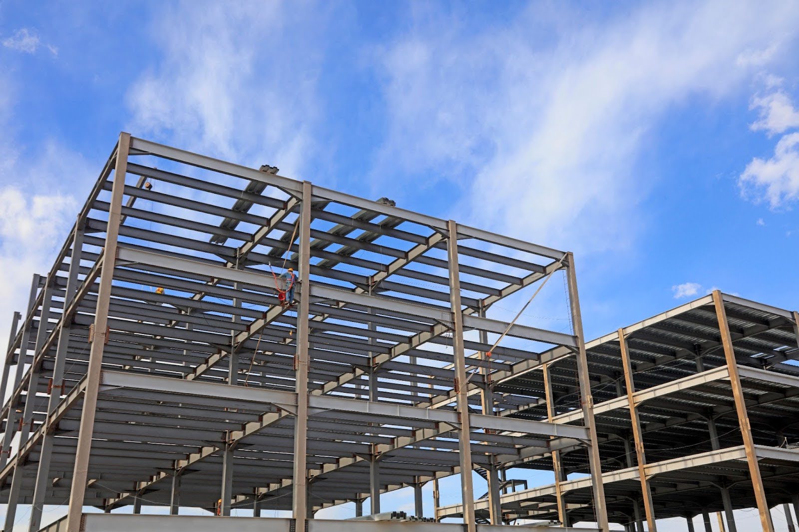 Clear span metal buildings